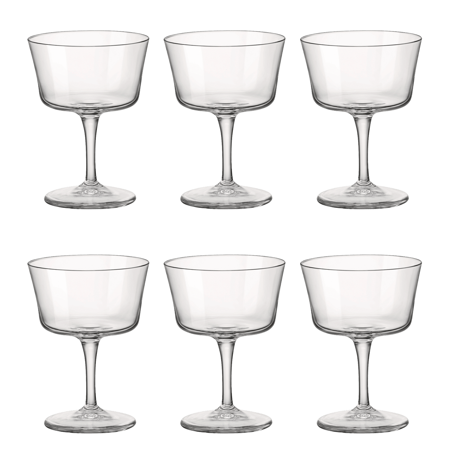 Bormioli Rocco Novecento Champagneglas / Coupe 22 Cl Fizz - 4 Stuks - Glazen.nl