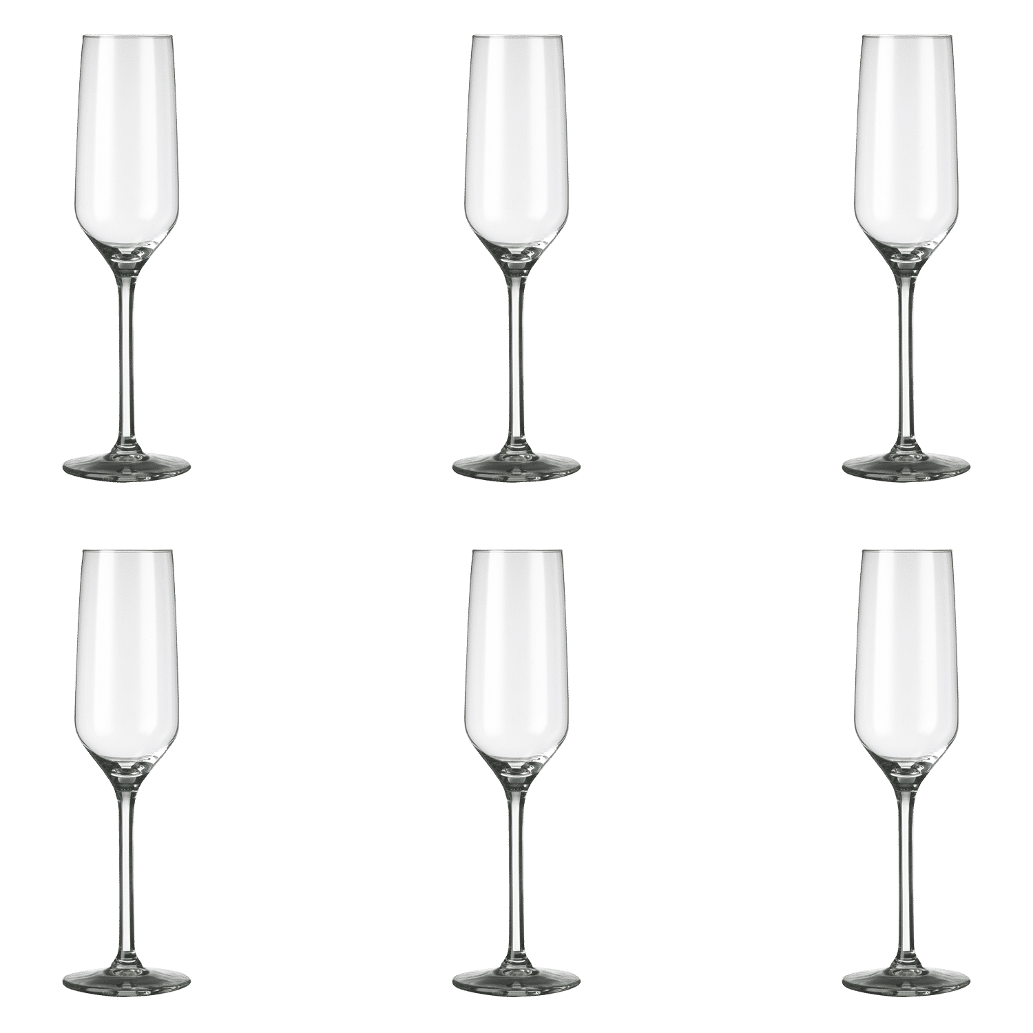 Royal Leerdam Carre Champagneglas / Flute 22 Cl - 6 Stuks - Glazen.nl