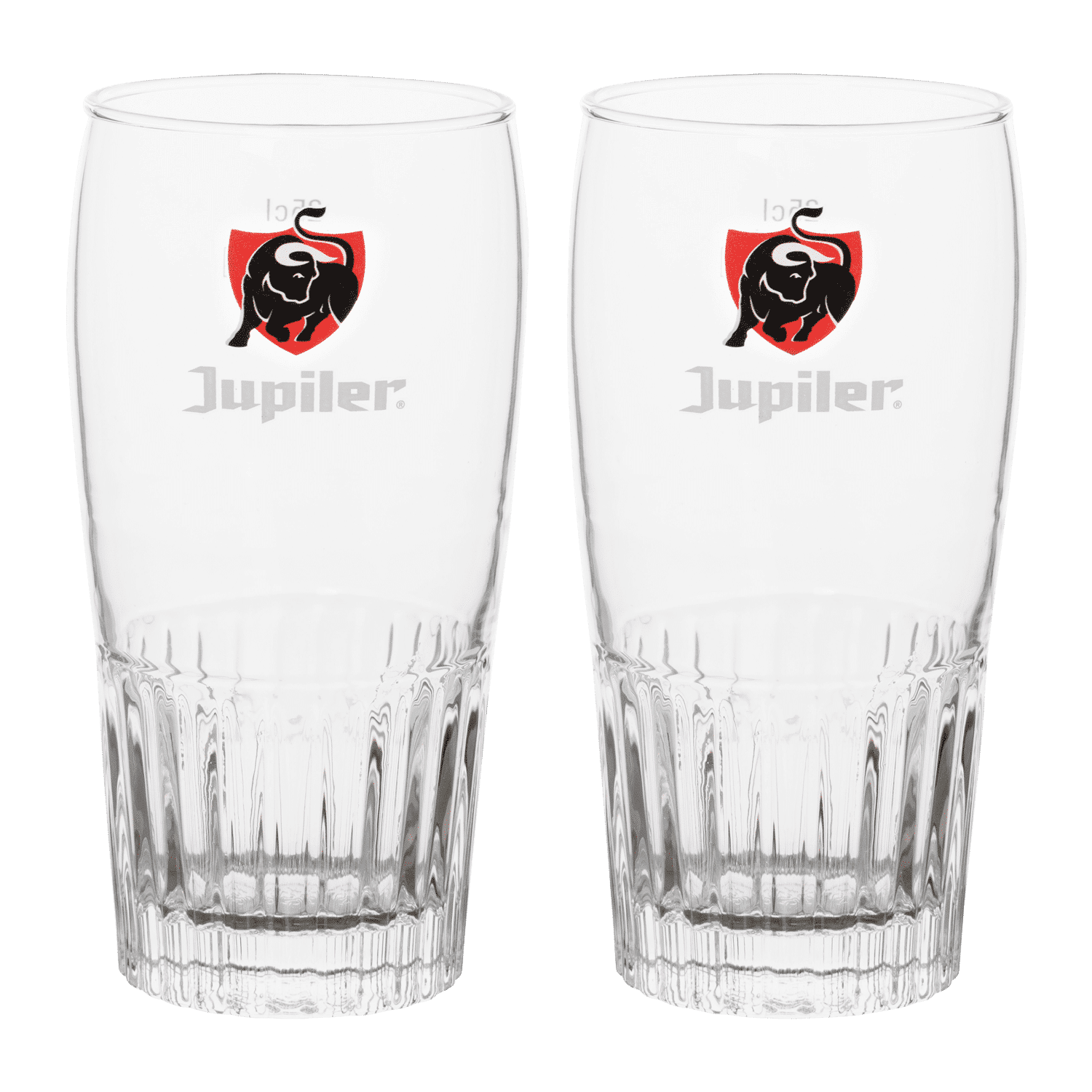 Jupiler Bierglas 25 Cl - Giftbox - 2 Stuks - Glazen.nl