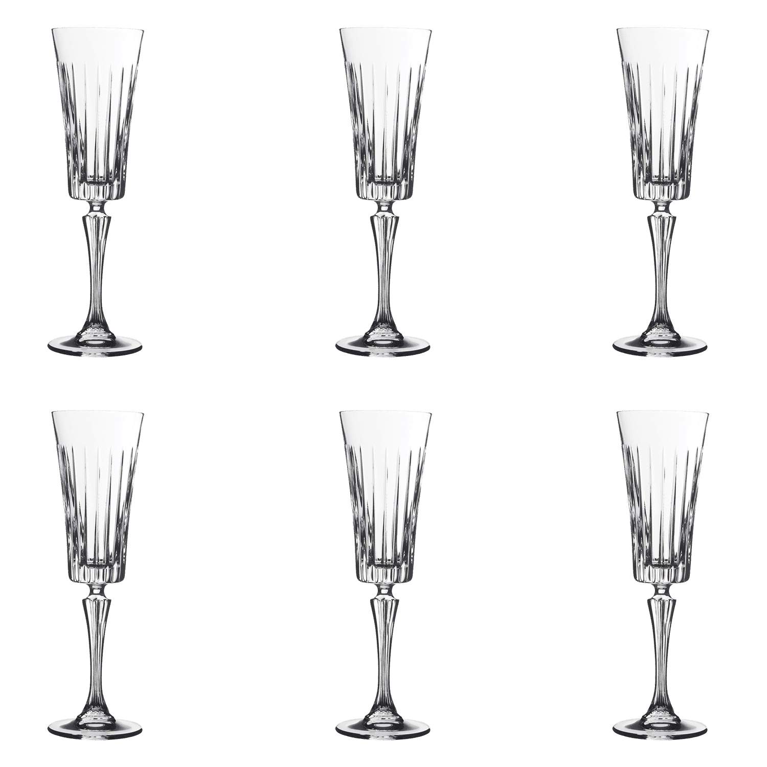 RCR Timeless Champagne Flute 21 Cl - 6 Stuks - Glazen.nl