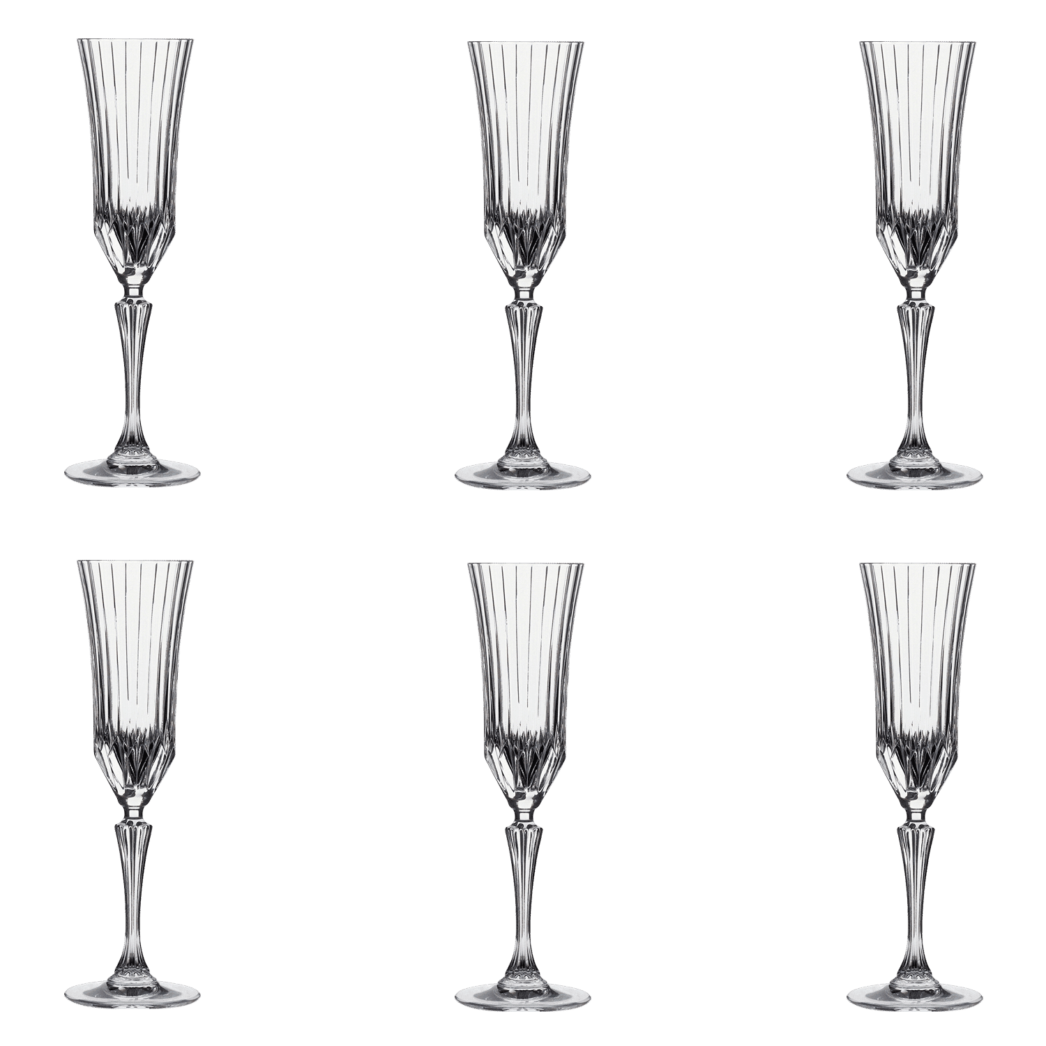 RCR Adagio Champagne Flute 18 Cl - 6 Stuks - Glazen.nl