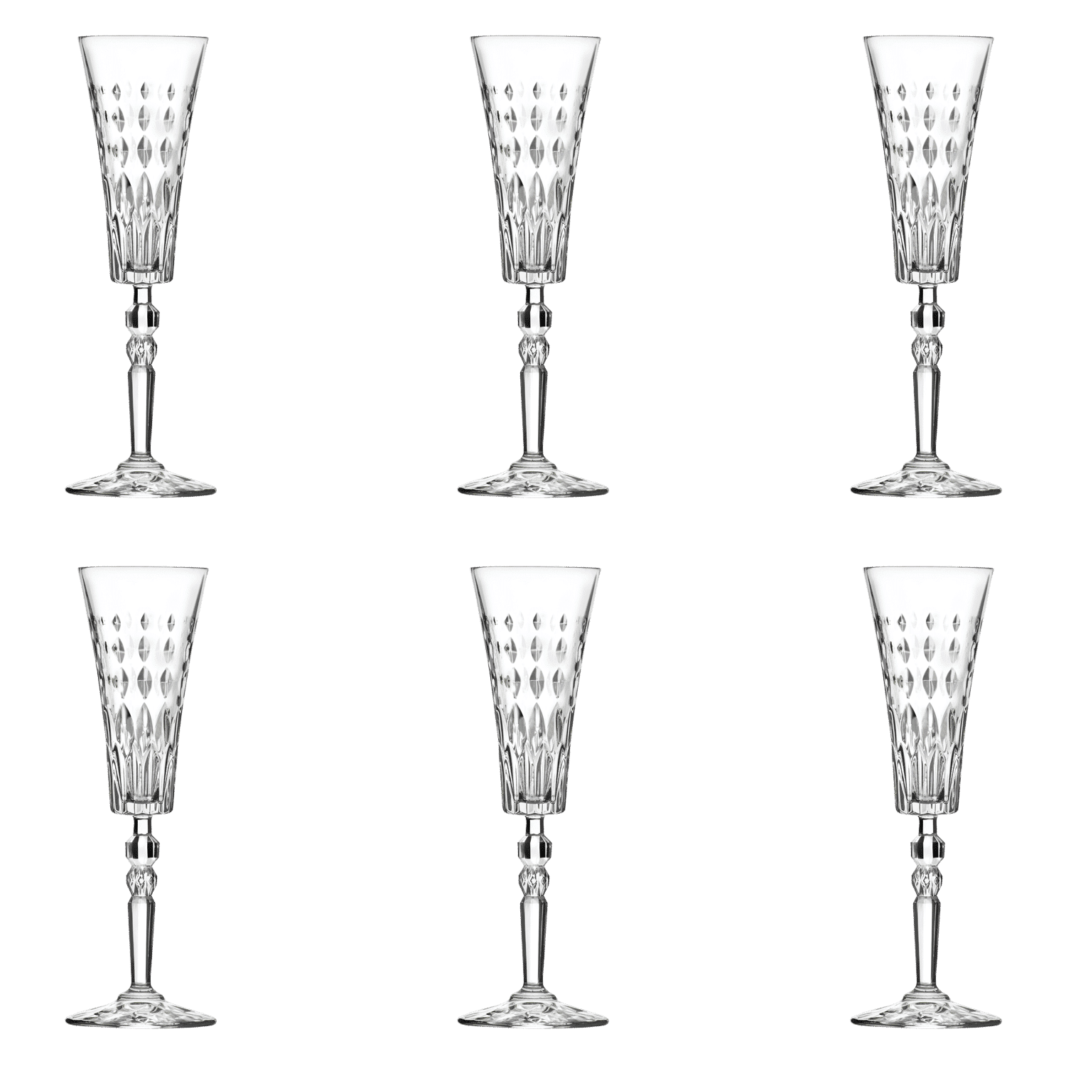 RCR Marilyn Champagne Flute 17 Cl - 6 Stuks - Glazen.nl