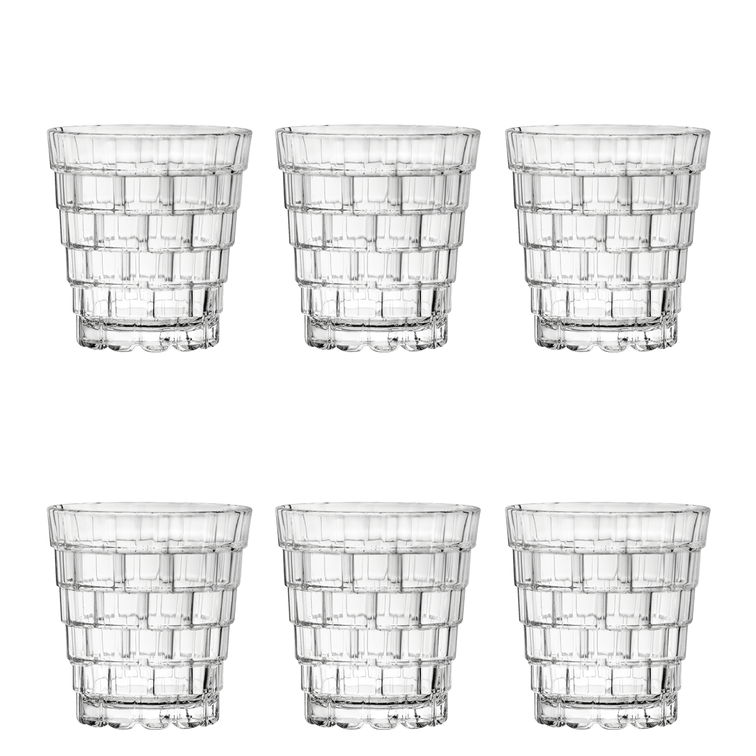 RCR Stack Tumbler 32 Cl Stapelbaar - 6 Stuks - Glazen.nl