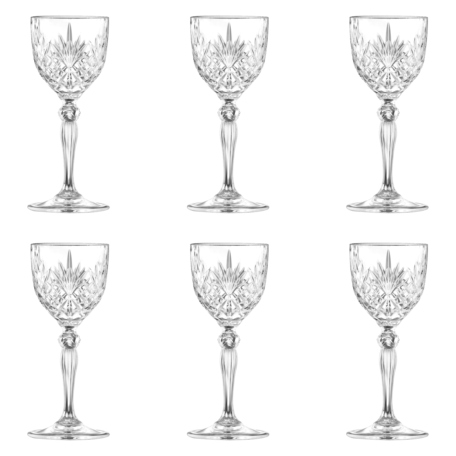 RCR Melodia Portglas Nick And Nora 14 Cl - 6 Stuks - Glazen.nl