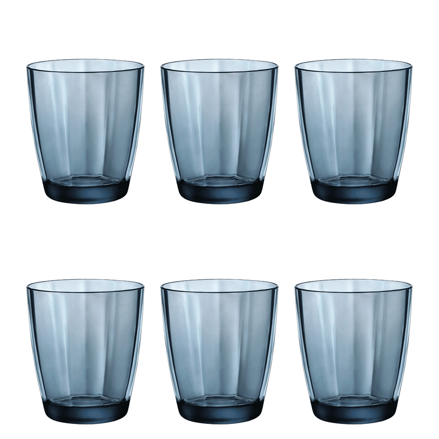 Bormioli Rocco Pulsar Tumbler 30 Cl Blauw - 6 Stuks - Glazen.nl