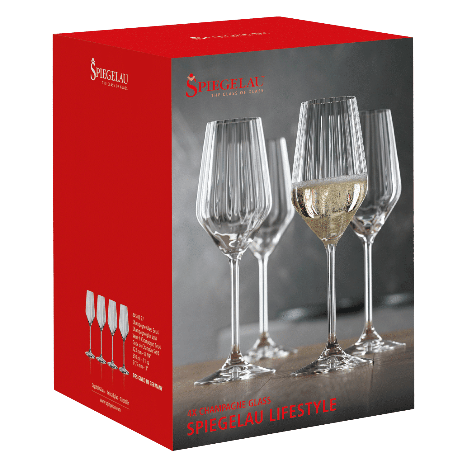 Spiegelau Lifestyle Champagneglas / Flute 31 Cl - 12 Stuks - Glazen.nl