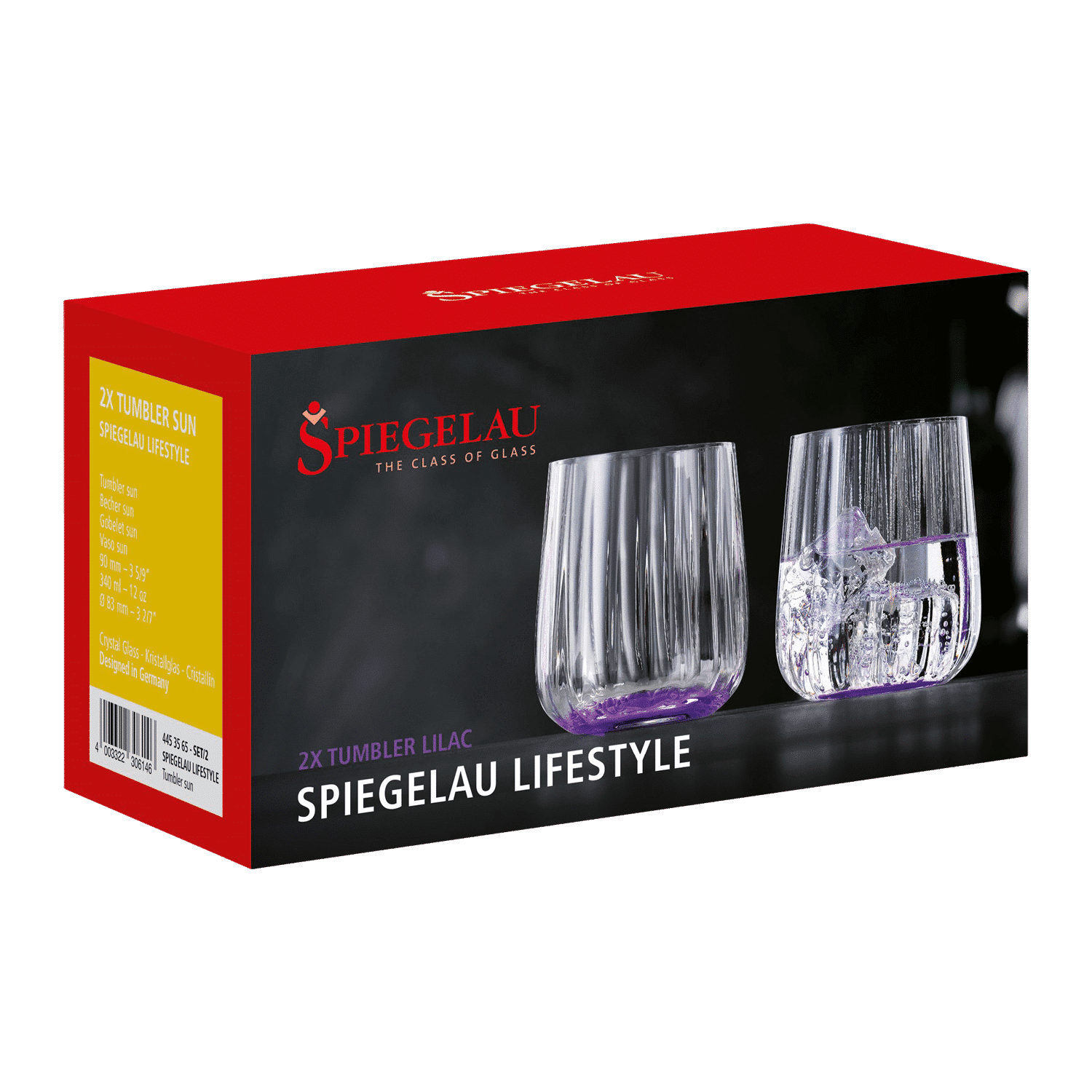 Spiegelau Lifestyle Tumbler 34 Cl Geel - 12 Stuks - Glazen.nl