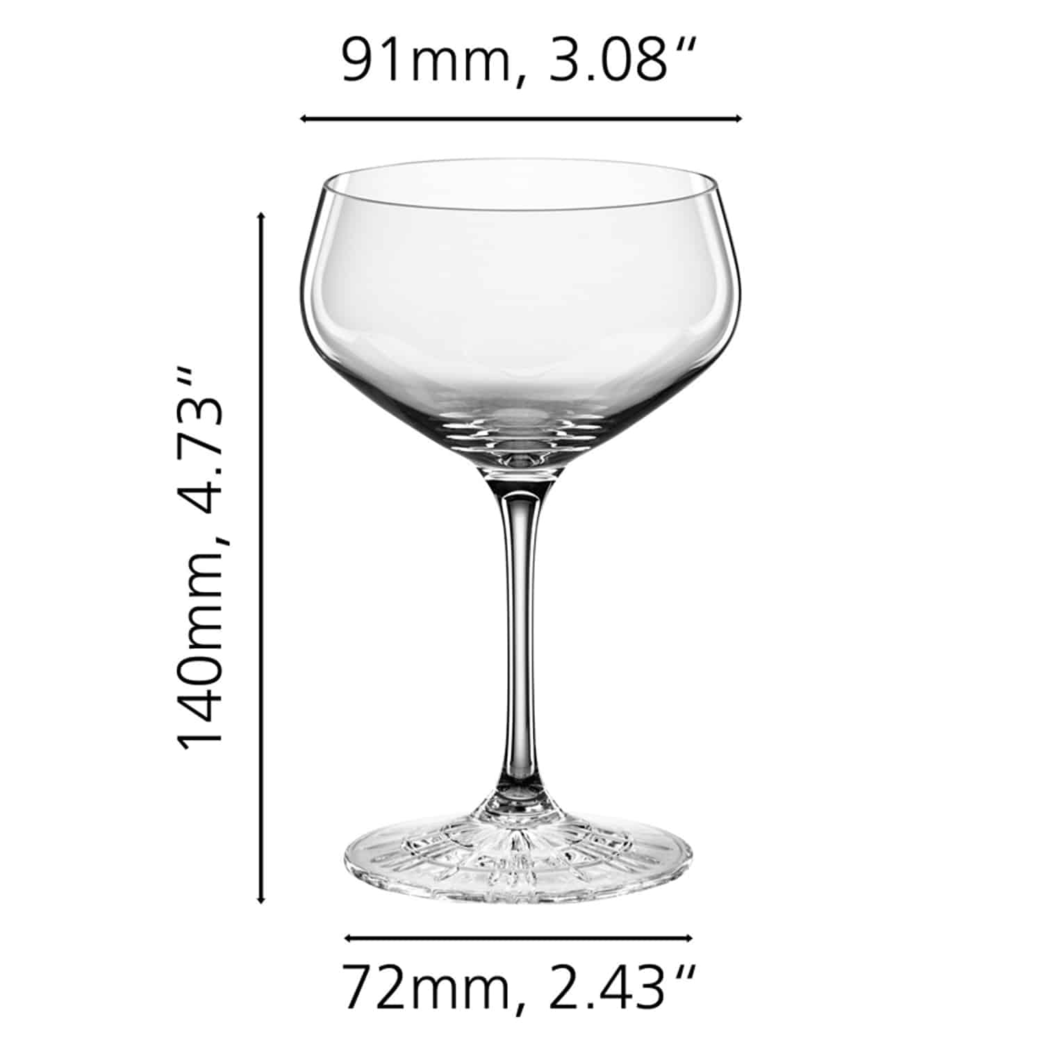 Spiegelau Perfect Serve Collection Coktailglas 23,5 Cl Coupette - 12 Stuks - Glazen.nl