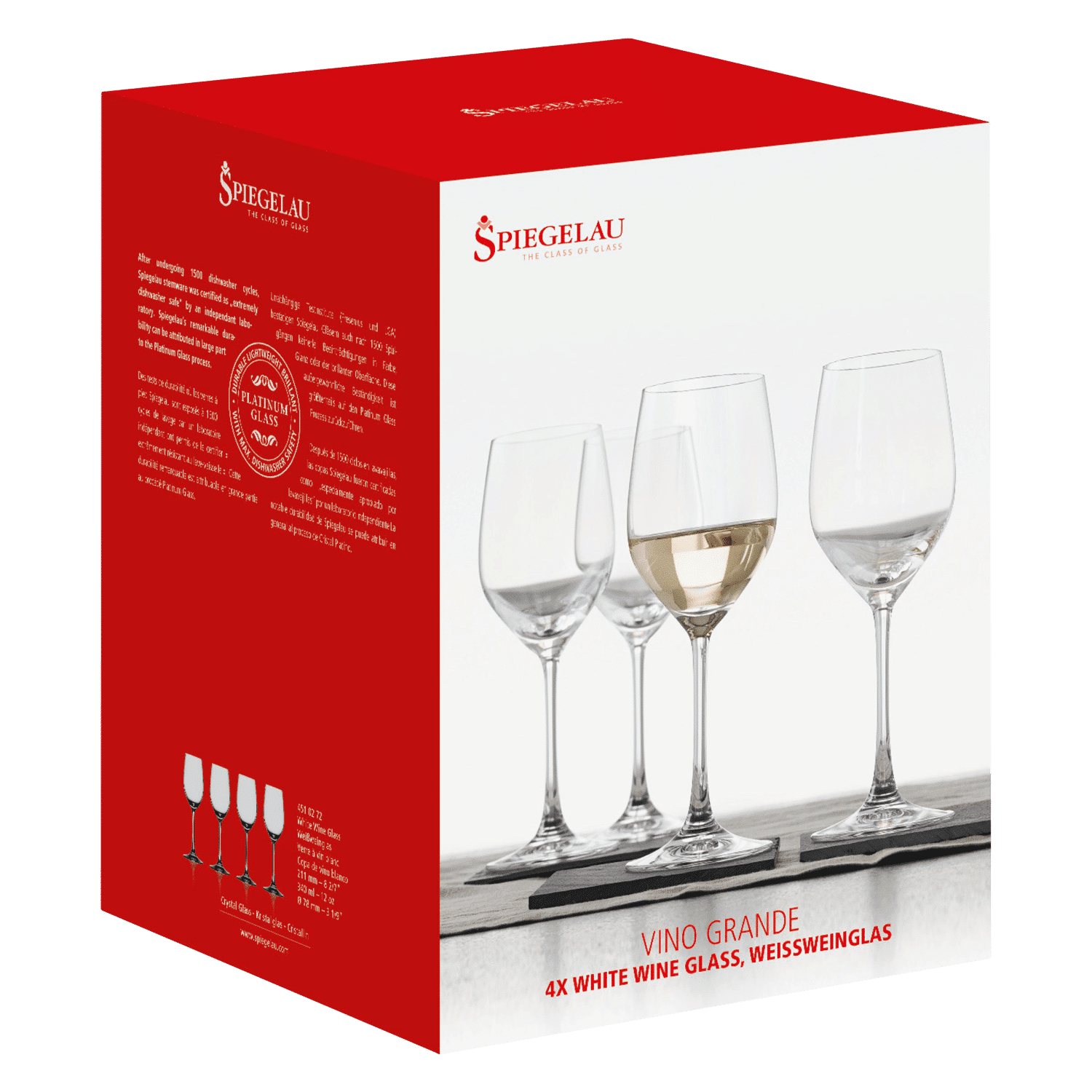 Spiegelau Vino Grande Wijnglas 33 Cl - 12 Stuks - Glazen.nl