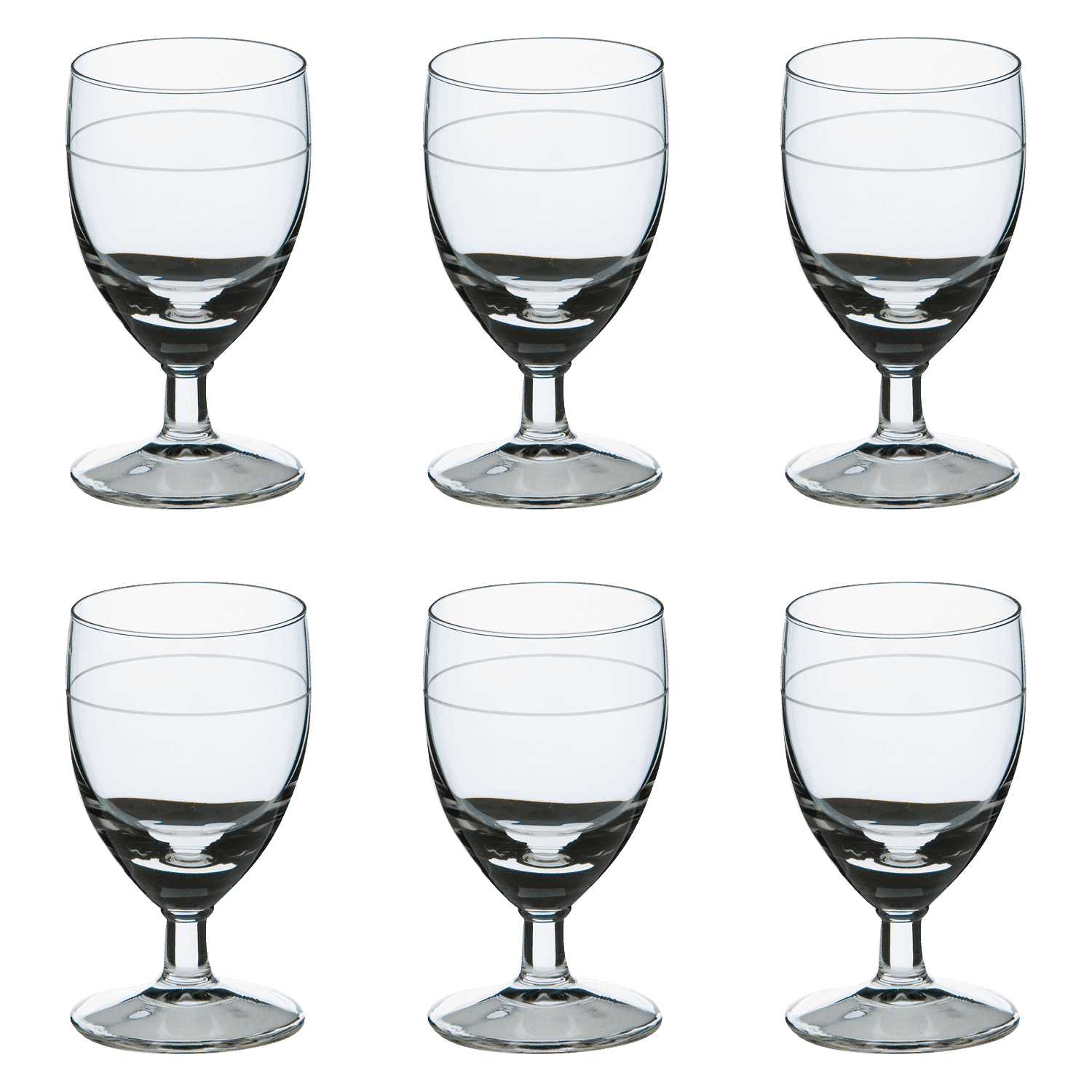 Royal Leerdam Gilde Borrelglas 6 Cl Met Maatstreep - 6 Stuks - Glazen.nl