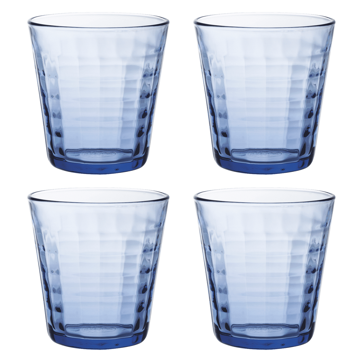 Duralex Prisme Tumbler 27,5 Cl Marine - 4 Stuks - Glazen.nl