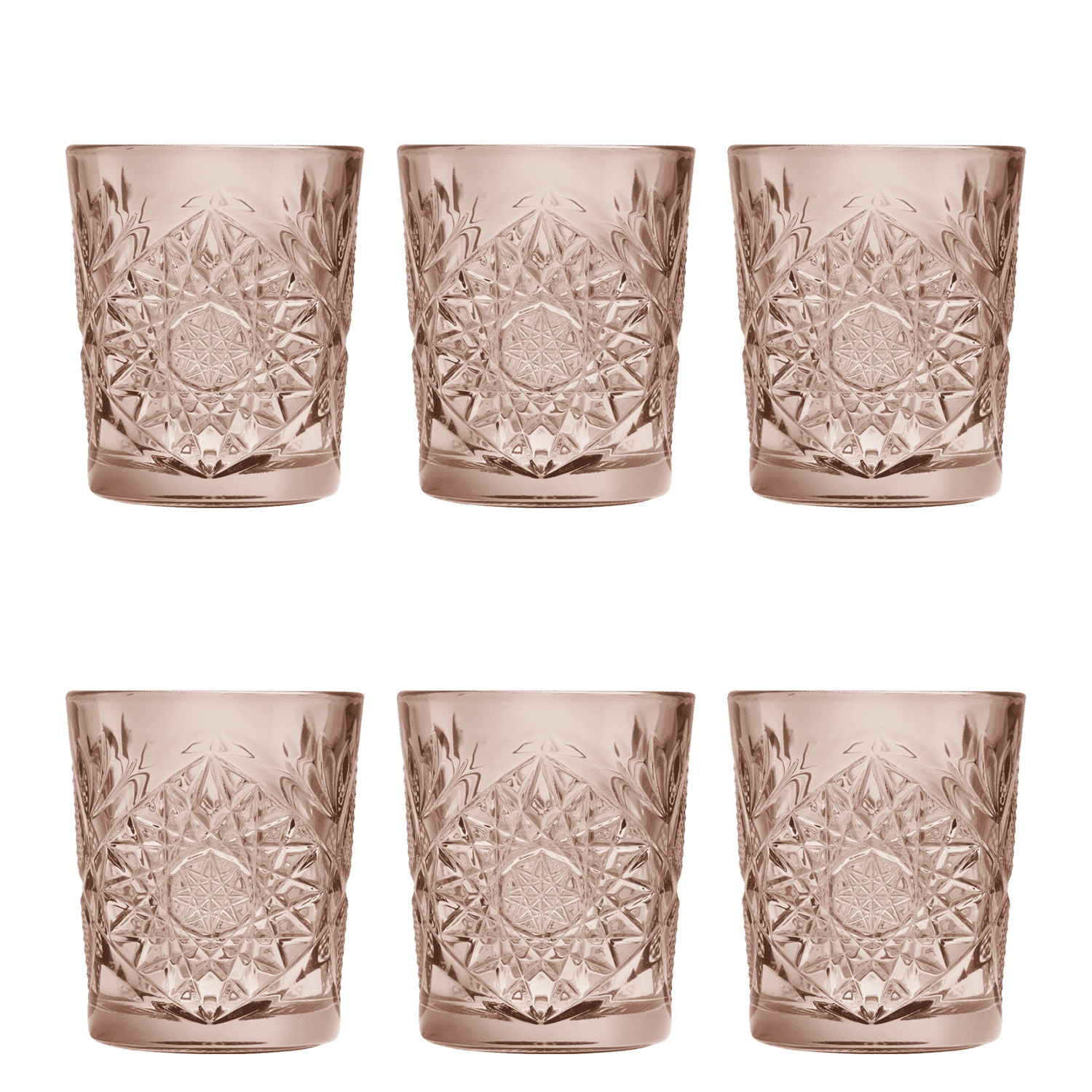 Onis Hobstar / Icon Tumbler 35 Cl Roze - 6 Stuks - Glazen.nl