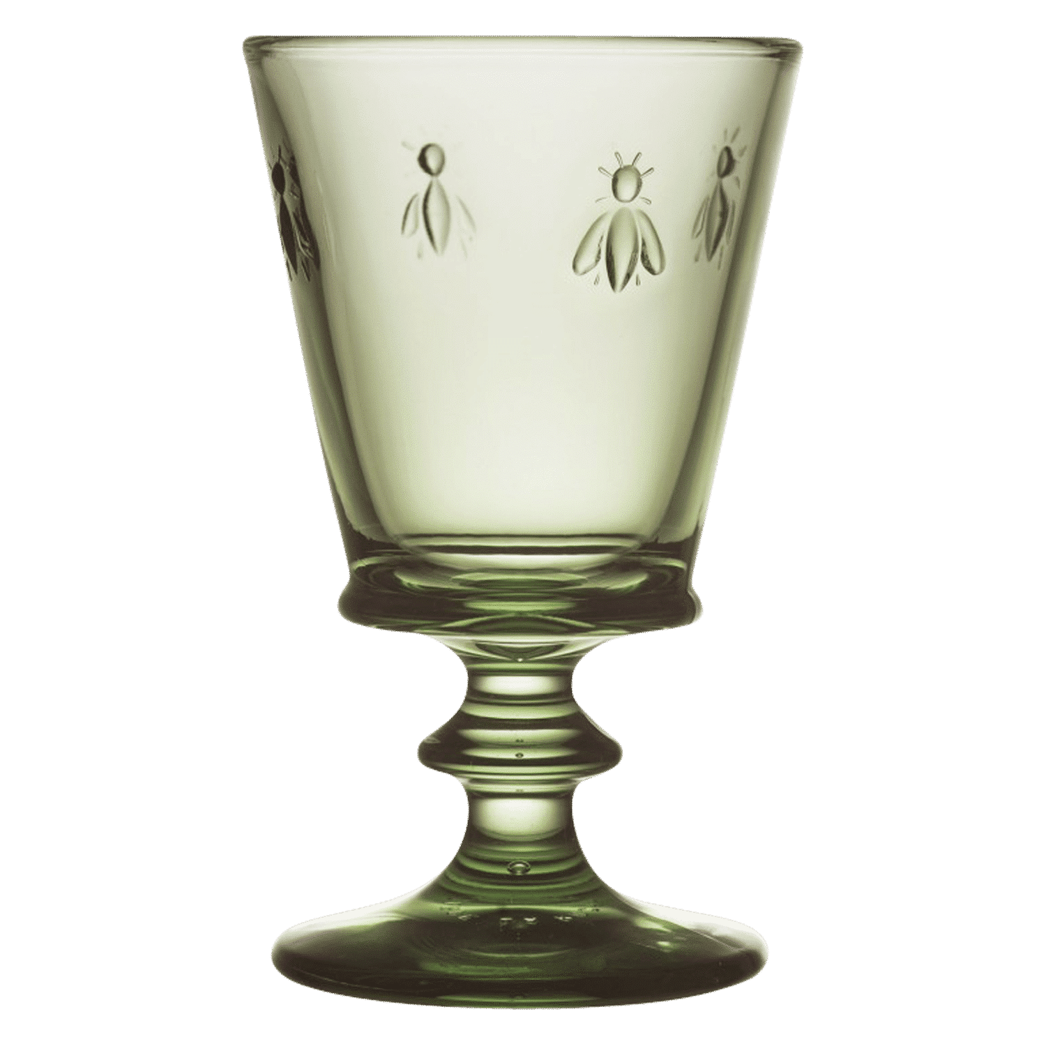 La Rochère Abeille Wijnglas 24 cl Olijfgroen - 6 Stuks - Glazen.nl