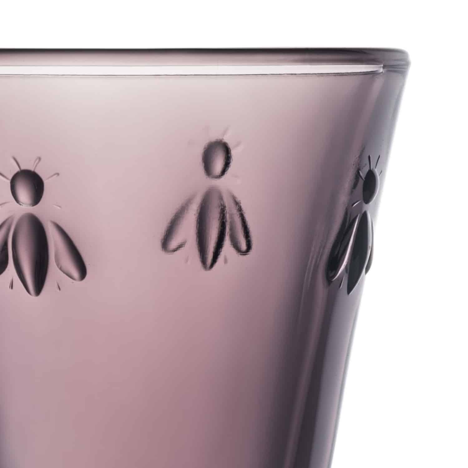La Rochère Abeille Tumbler 26 cl Aubergine - 6 Stuks - Glazen.nl