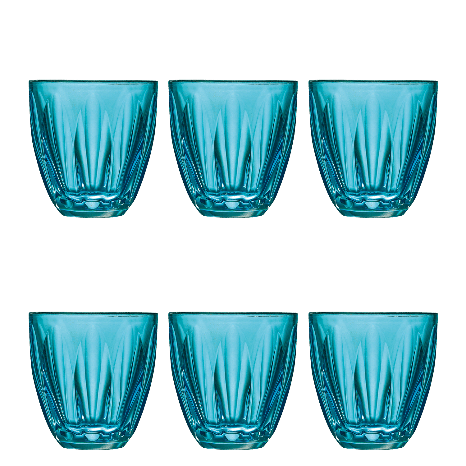 La Rochère Lily Tumbler 25 Cl Blauw - 6 Stuks - Glazen.nl