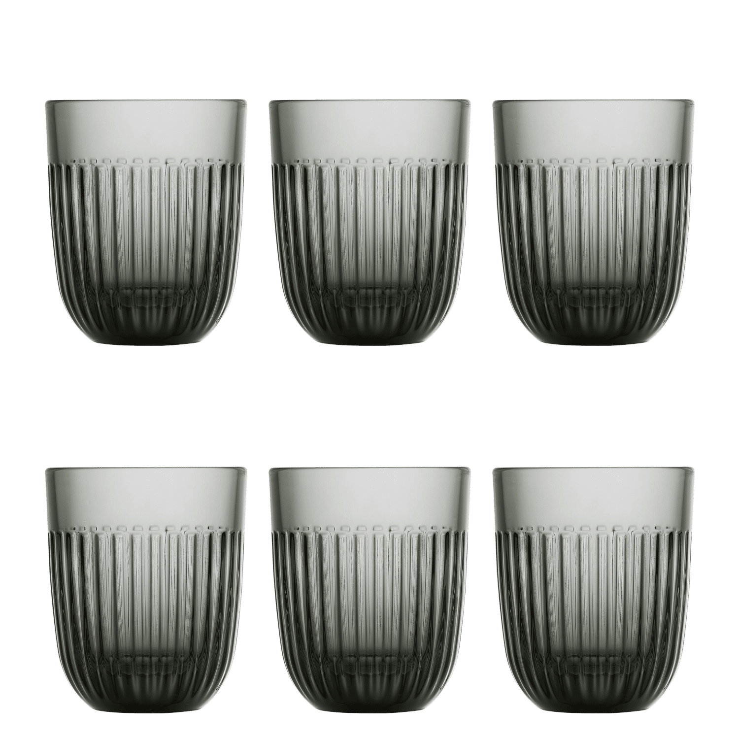 La Rochère Ouessant Tumbler 26 Cl Grijs - 6 Stuks - Glazen.nl
