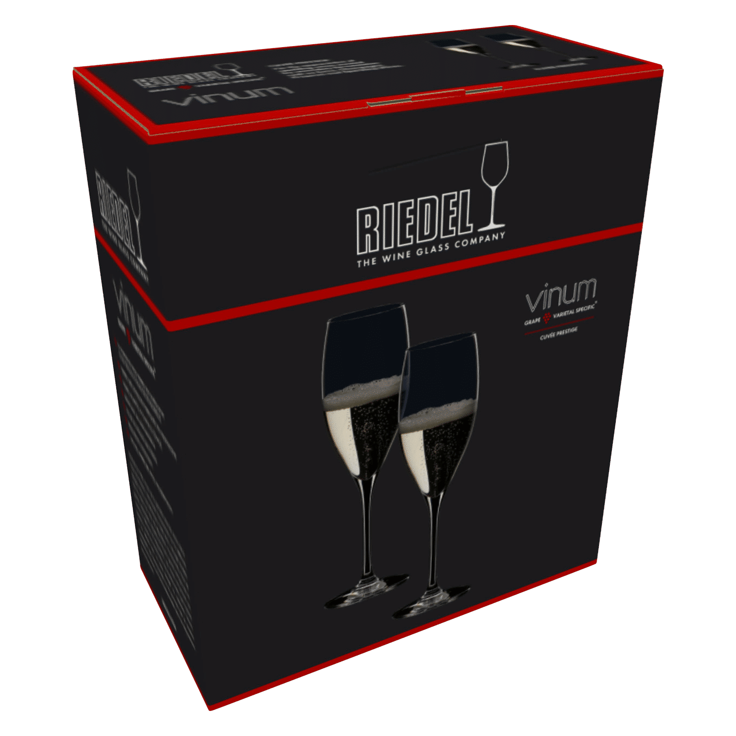 Riedel Vinum Champagneglas / Flute 23 Cl Cuvée Prestige - 2 Stuks - Glazen.nl