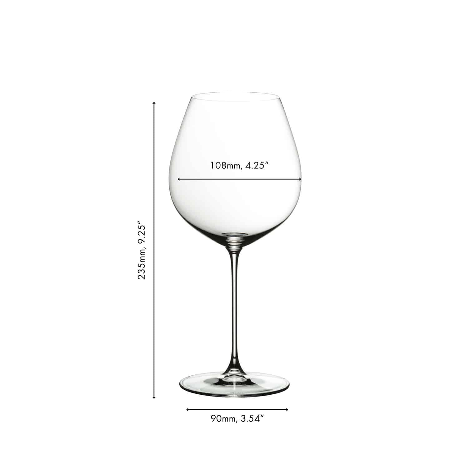 Riedel Veritas Wijnglas 73,8 Cl Old World Pinot Noir - 2 Stuks - Glazen.nl