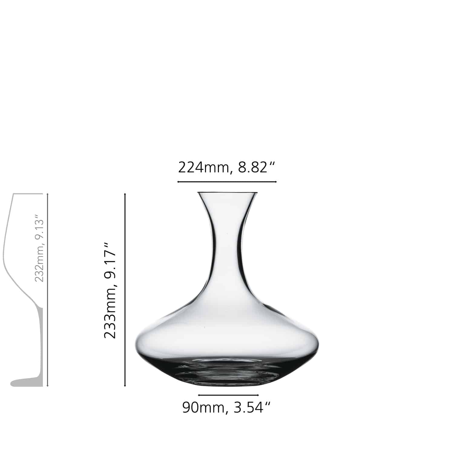 Spiegelau Vino Grande Decanteerkarafaraf 1,5 L - Glazen.nl