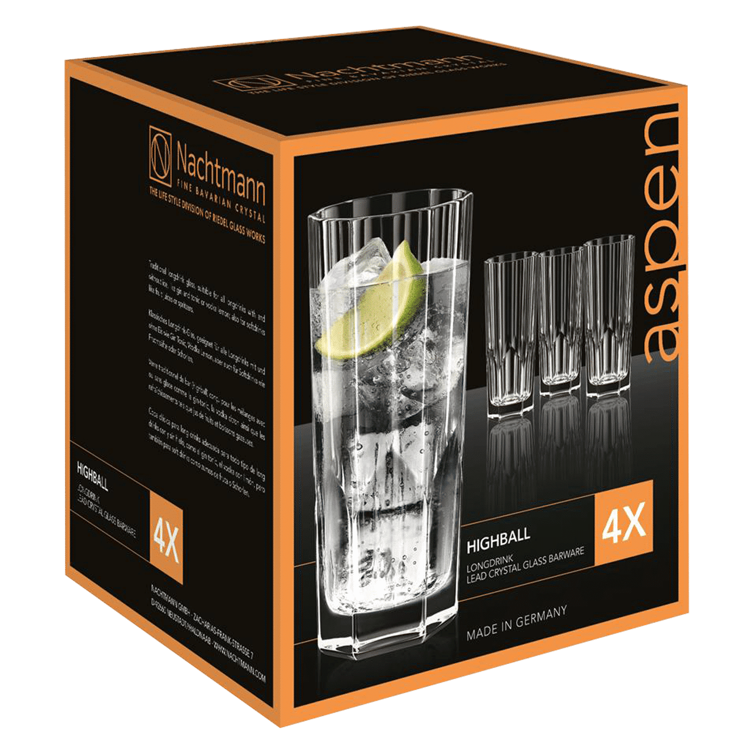 Nachtmann Aspen Longdrinkglas 32 Cl - 12 Stuks - Glazen.nl