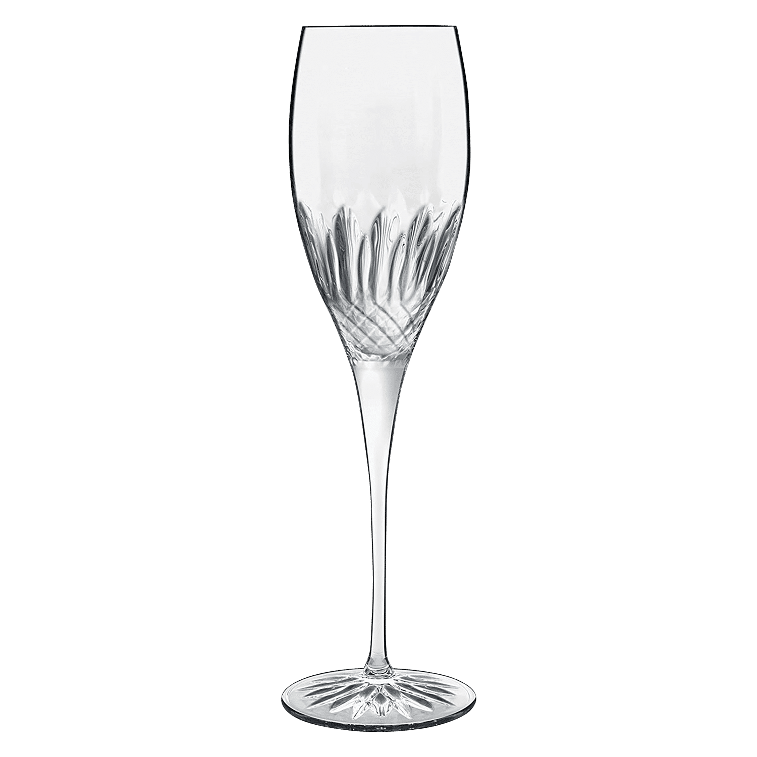 Luigi Bormioli Diamante Champagneglas / Flute 22 Cl - 4 Stuks - Glazen.nl