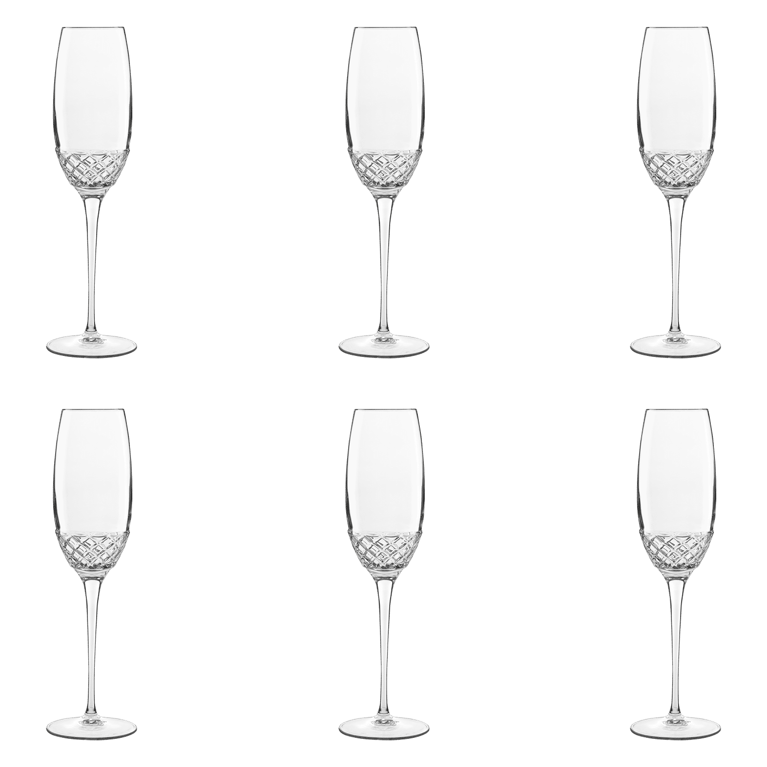 Luigi Bormioli Roma 1960 Champagneglas 24 Cl - 6 Stuks - Glazen.nl