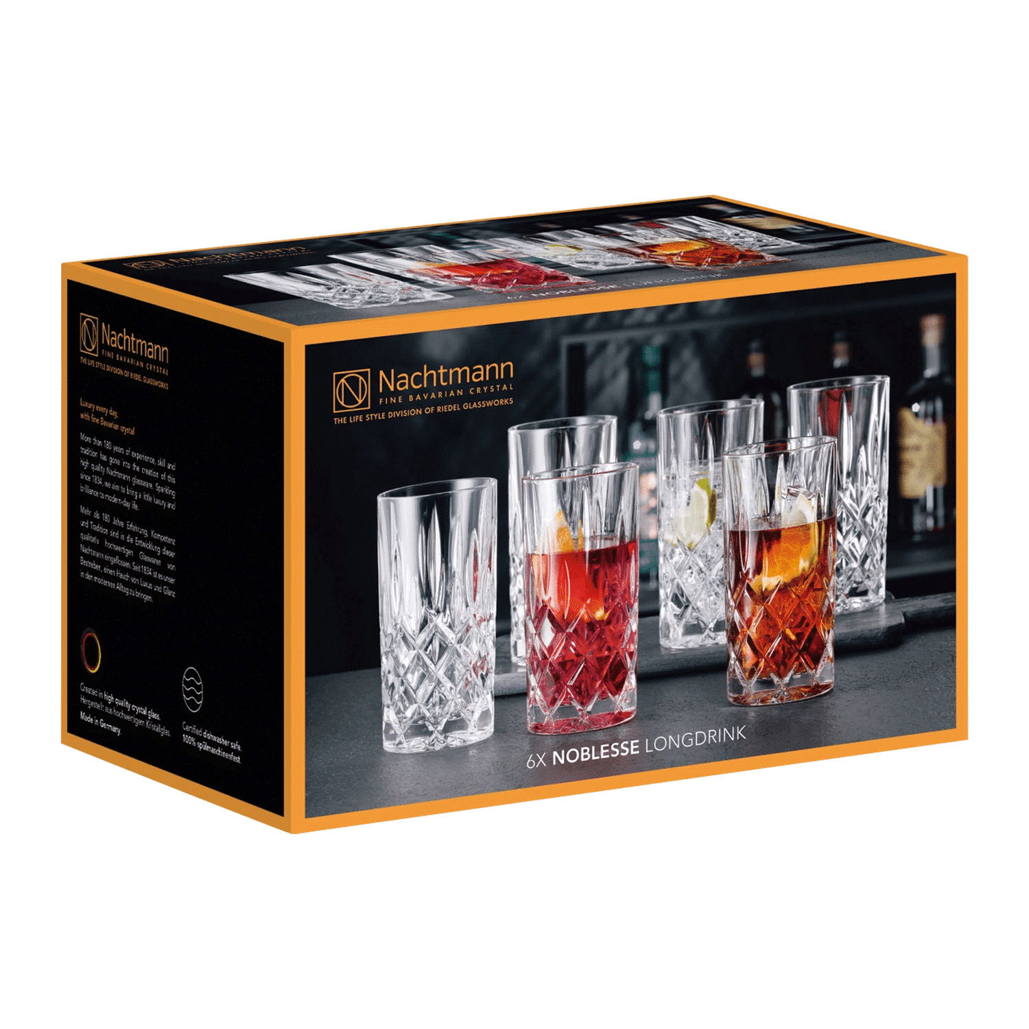 Nachtmann Noblesse Longdrinkglas 39,5 Cl - 2 Stuks - Glazen.nl