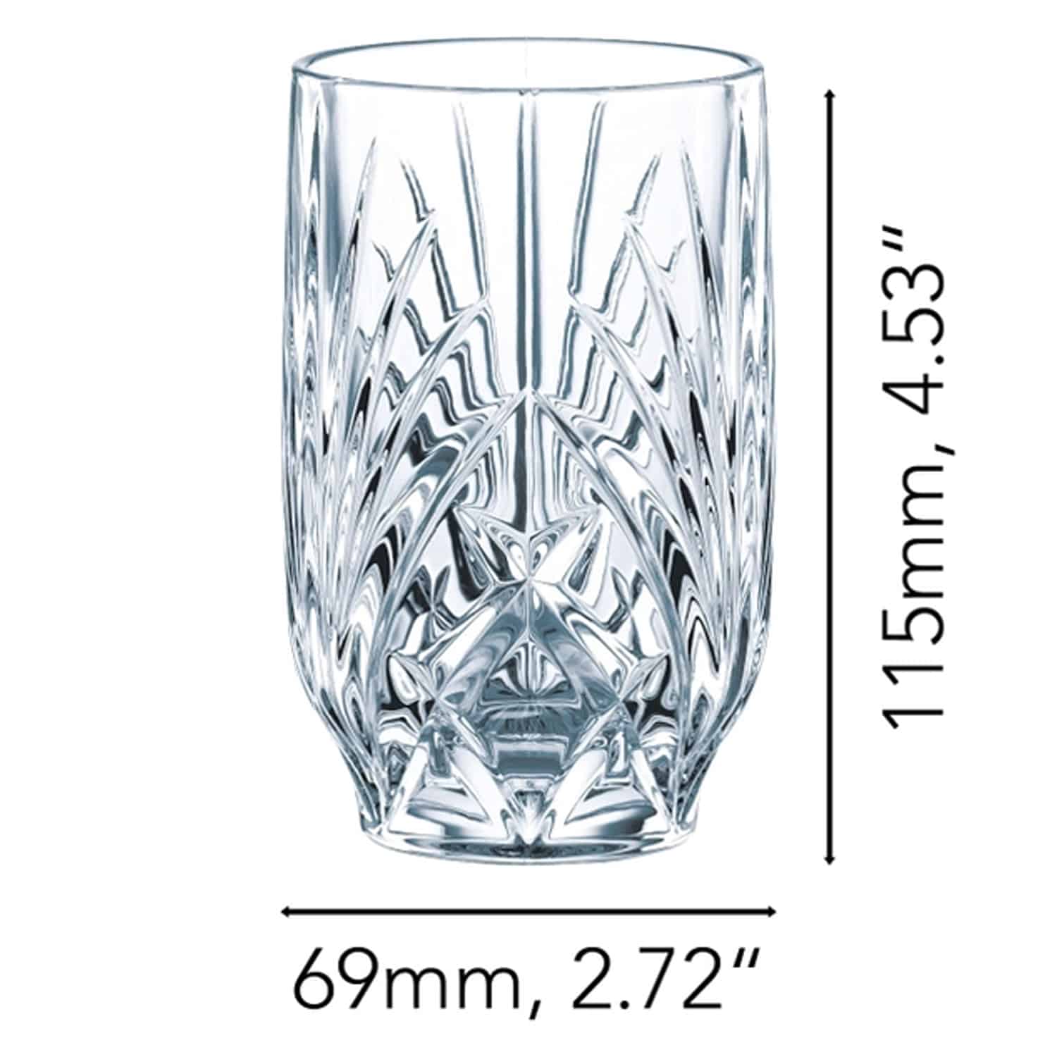 Nachtmann Palais Tumbler 26,5 Cl - 24 Stuks - Glazen.nl