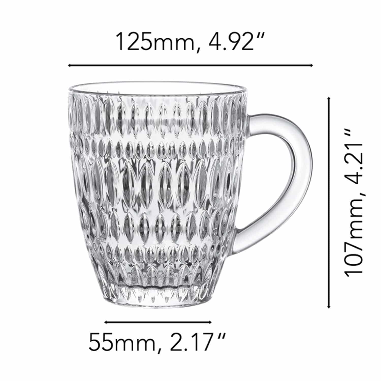 Nachtmann Ethno Beker 39,2 Cl Met Oor - 12 Stuks - Glazen.nl