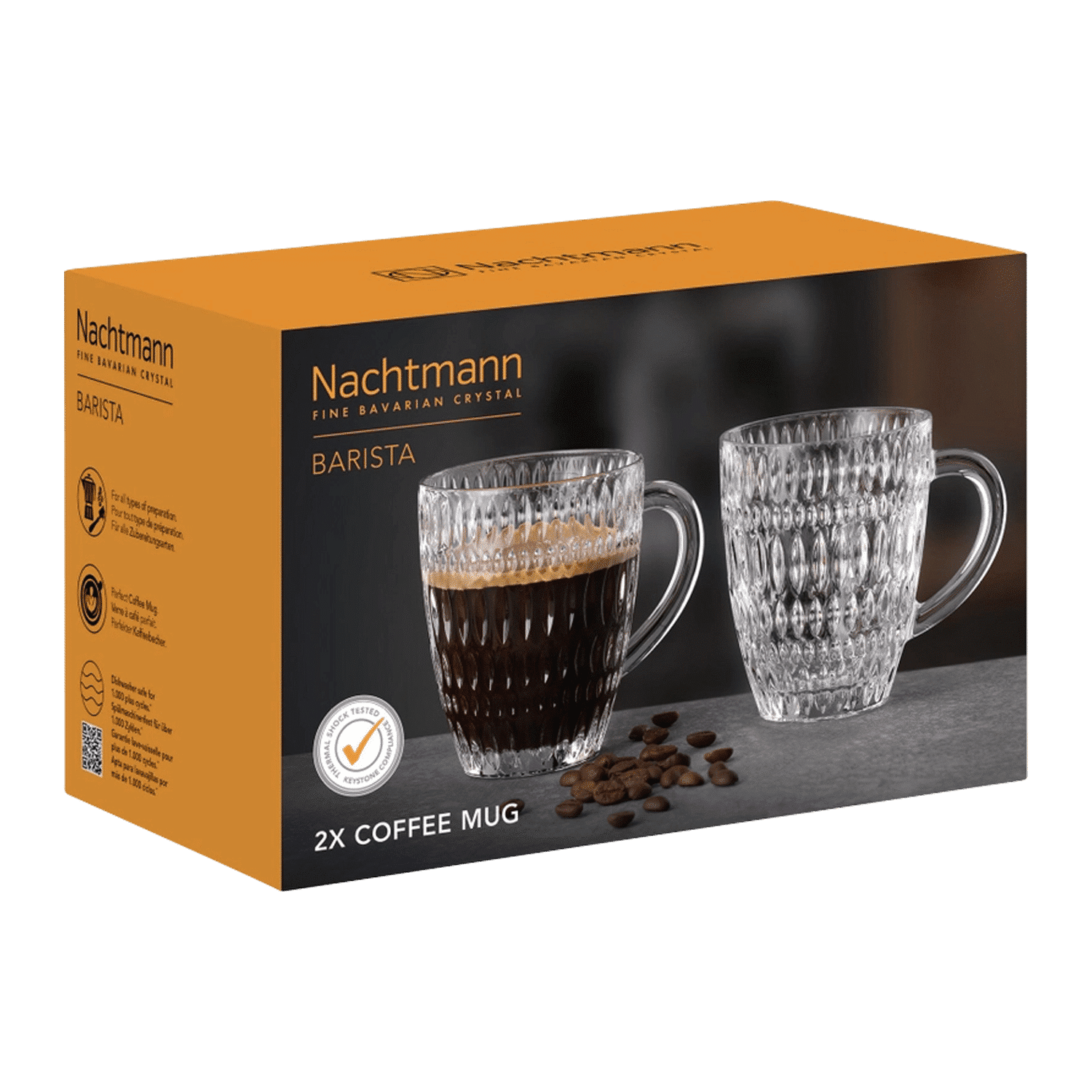 Nachtmann Ethno Beker 39,2 Cl Met Oor - 12 Stuks - Glazen.nl