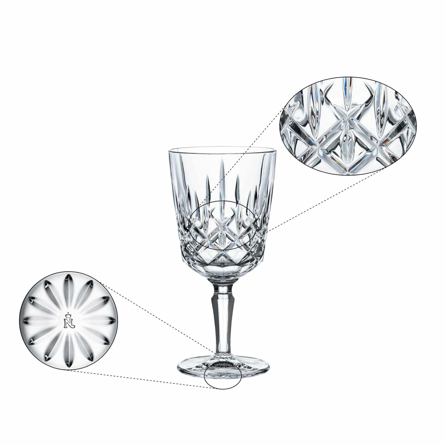 Nachtmann Noblesse Wijnglas 35,5 Cl - 12 Stuks - Glazen.nl