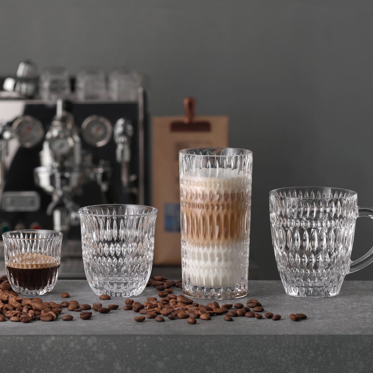 Nachtmann Ethno Barista Espressoglas 9 Cl - 12 Stuks - Glazen.nl
