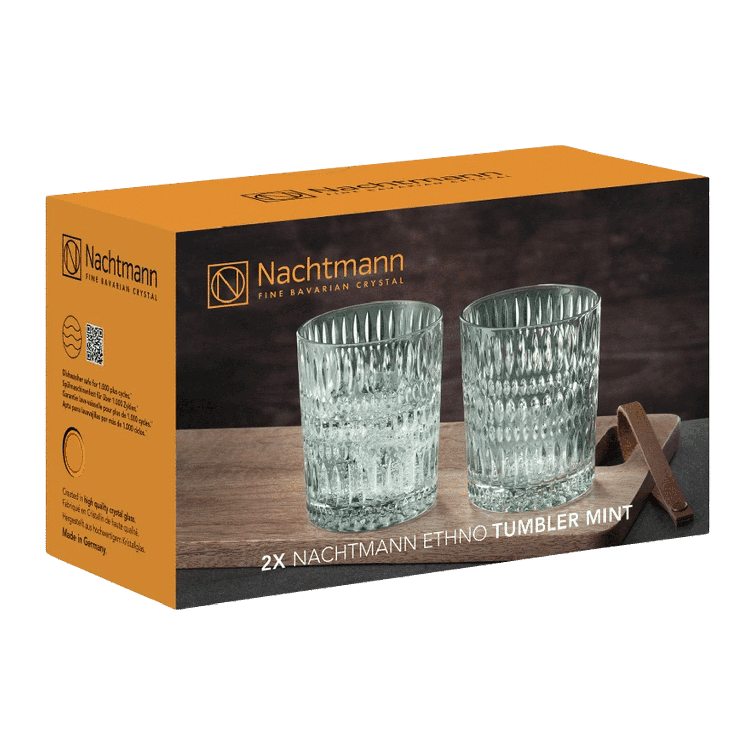 Nachtmann Ethno Tumbler 30,4 Cl Groen - 2 Stuks - Glazen.nl