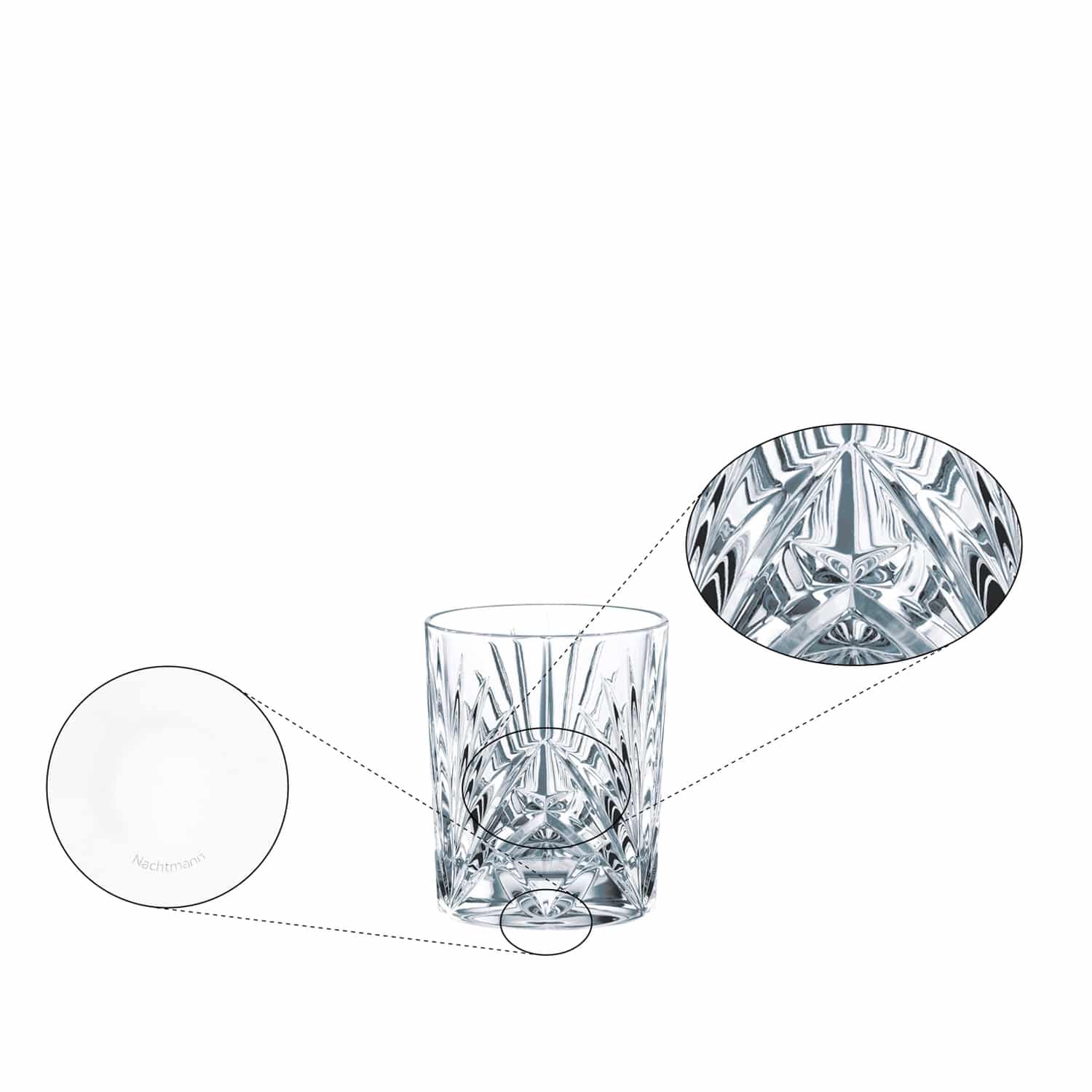 Nachtmann Palais Tumbler 28,8 Cl - 24 Stuks - Glazen.nl