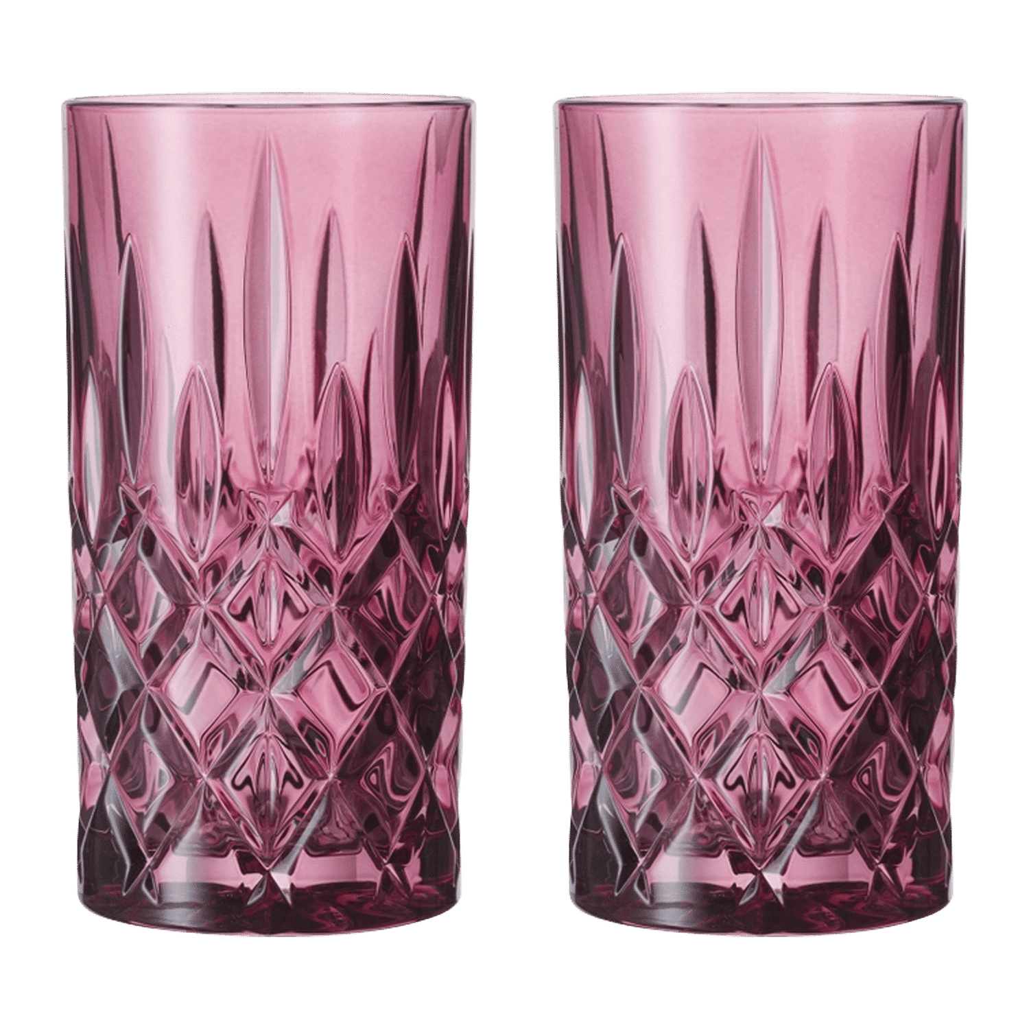 Nachtmann Noblesse Longdrinkglas 39,5 Cl Paars - 2 Stuks - Glazen.nl