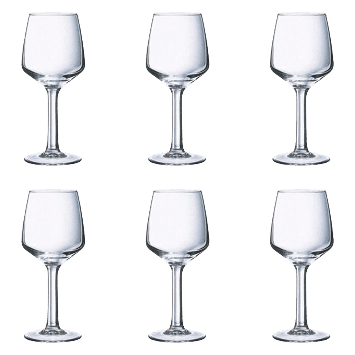 Arcoroc Lineal Wijnglas 19 Cl - 6 Stuks - Glazen.nl