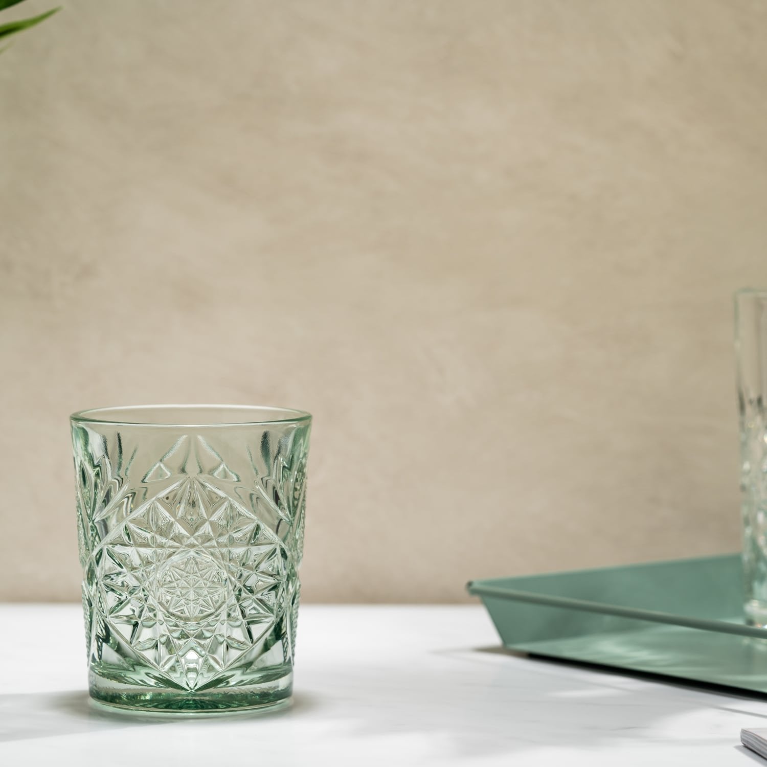 Onis Hobstar / Icon Tumbler 35 Cl Licht Groen - 6 Stuks - Glazen.nl