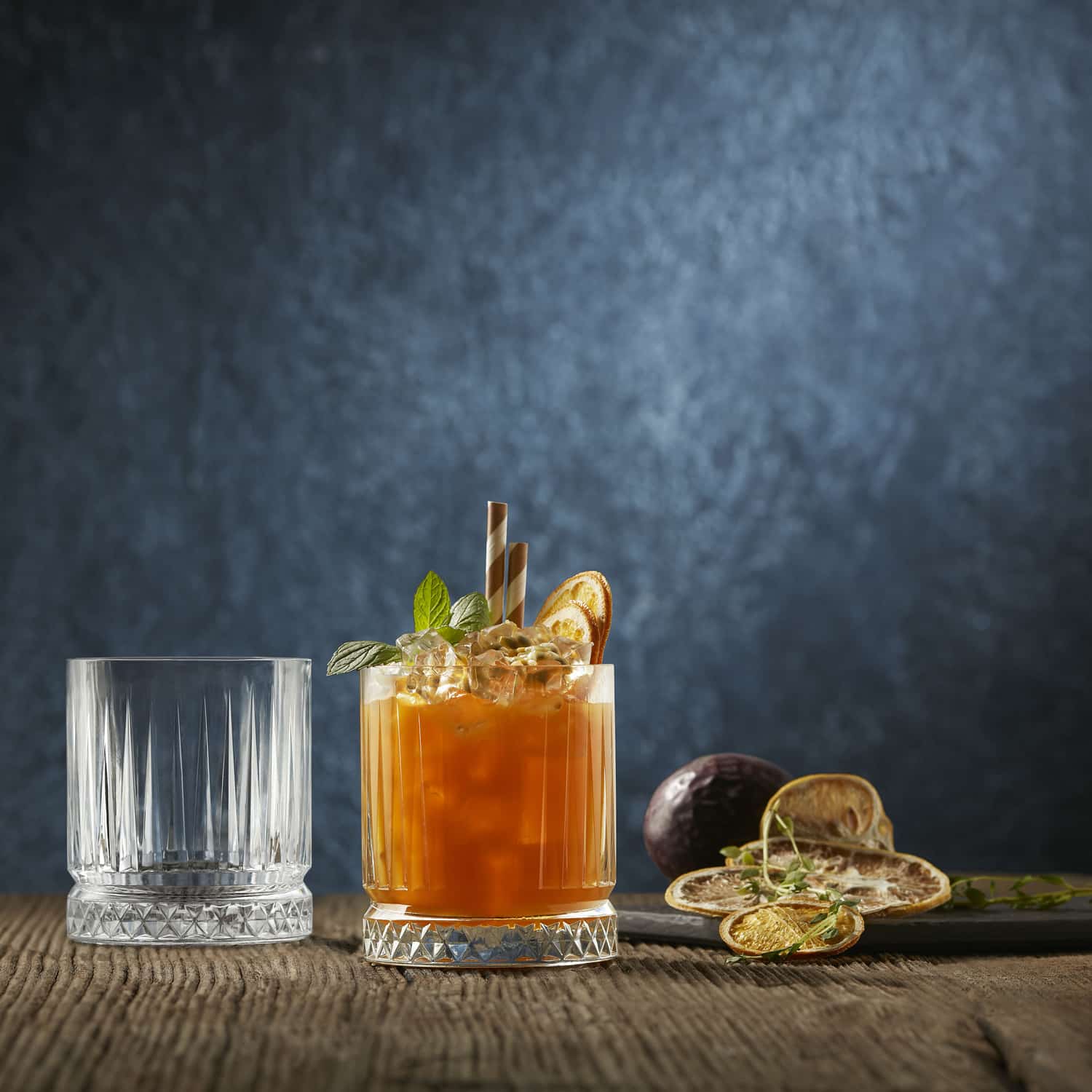 Pasabahce Elysia Tumbler 35,5 Cl Gouden Rand - 4 Stuks - Glazen.nl