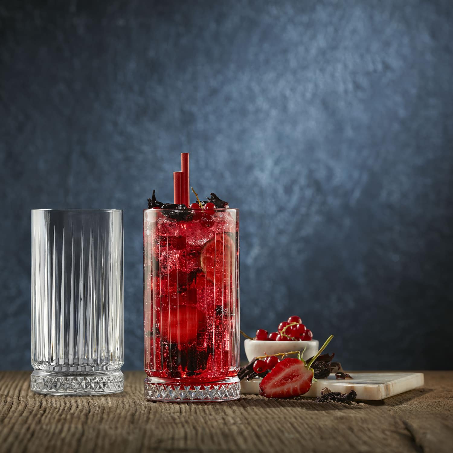 Pasabahce Elysia Longdrinkglas 28 Cl Gouden Rand - 4 Stuks - Glazen.nl