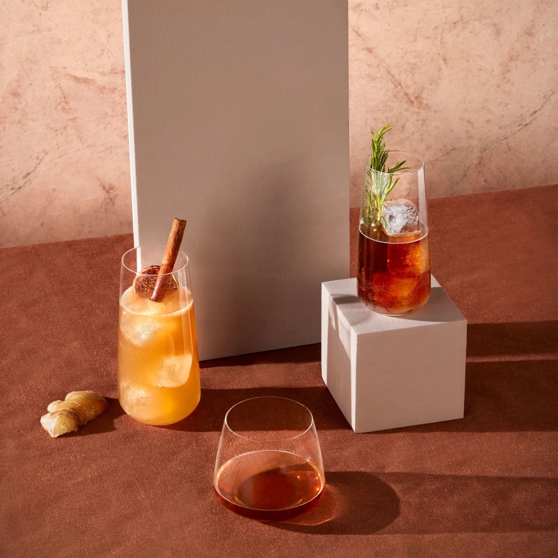 Nude Glass Mirage Tumbler 40 Cl - 4 Stuks - Glazen.nl