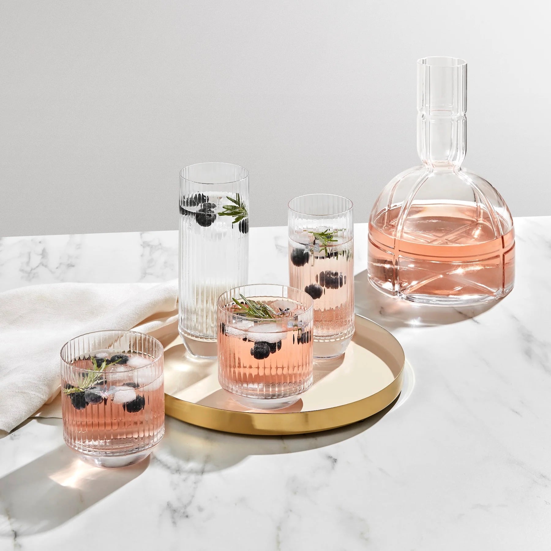 Nude Glass Big Top Tumbler 27 Cl - 4 Stuks - Glazen.nl