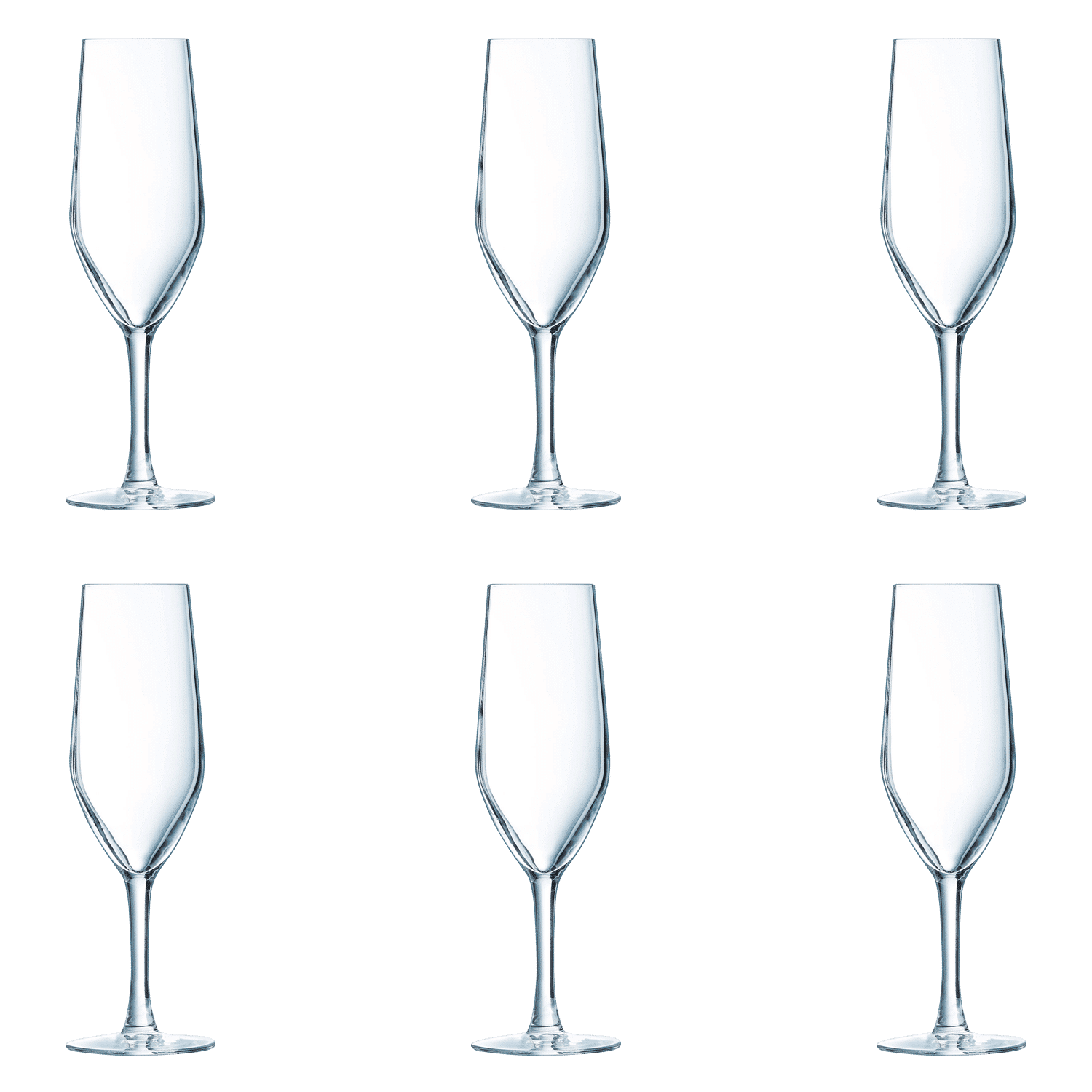 Chef & Sommelier Evidence Champagneglas / Flute 16 Cl - 6 Stuks - Glazen.nl