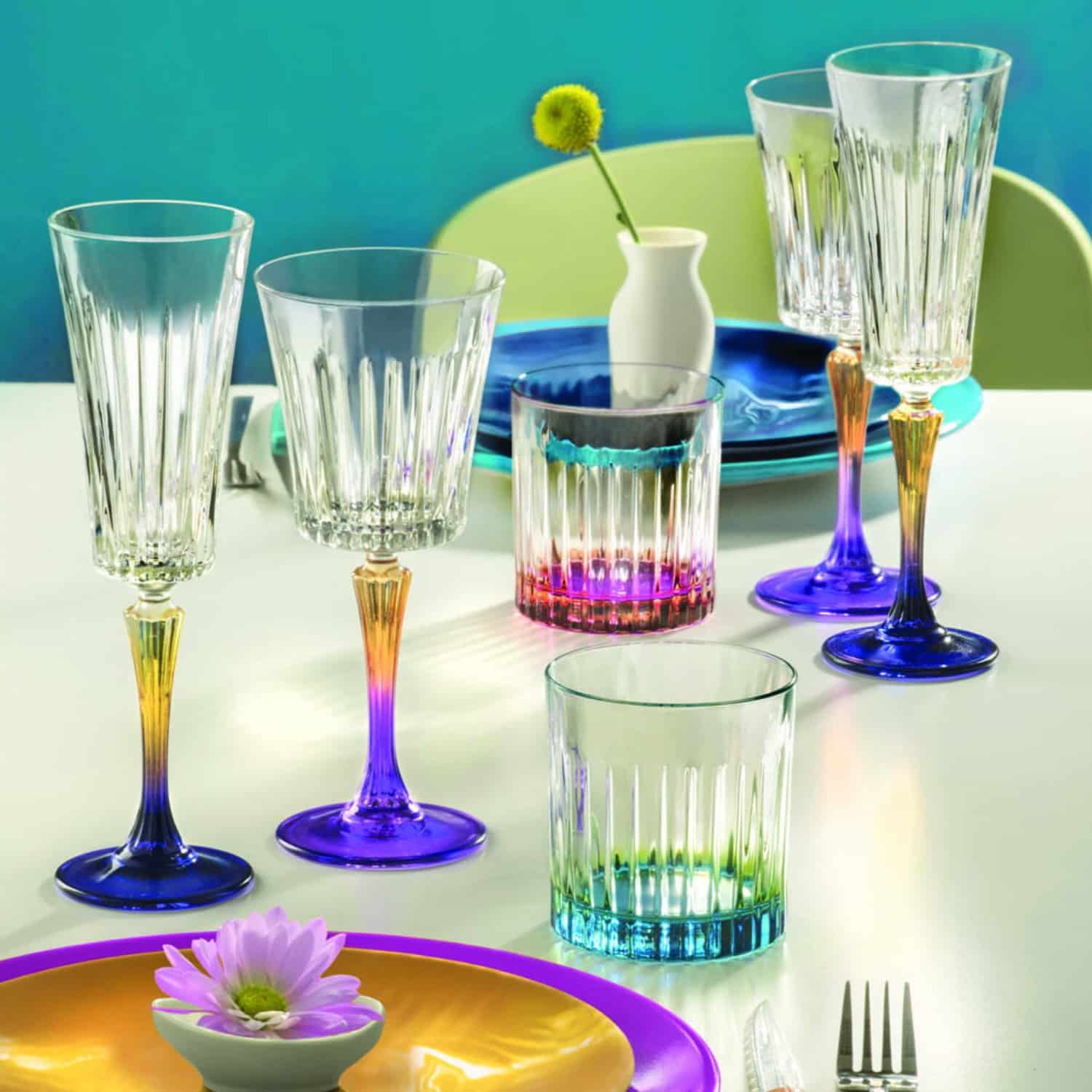 RCR Gipsy Tumbler 36 Cl Groen - 6 Stuks - Glazen.nl