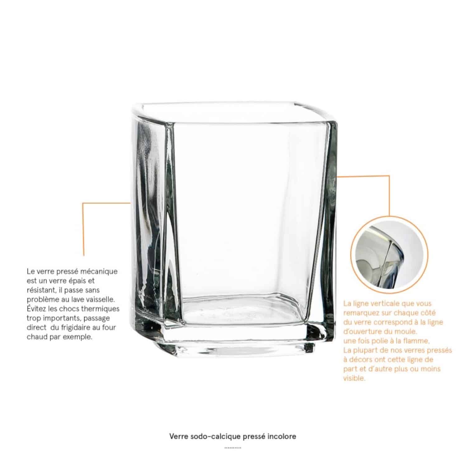 La Rochère Kube Amuse Schaaltje Mini 5 Cl - 6 Stuks - Glazen.nl