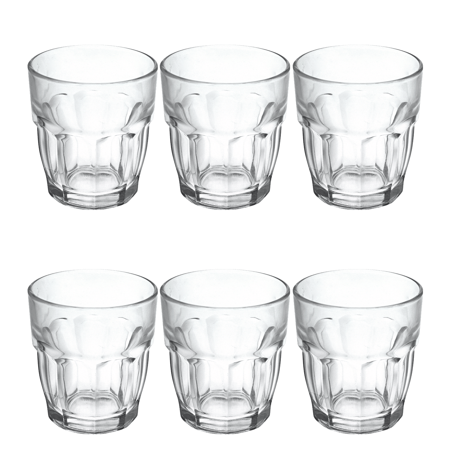 Bormioli Rocco Rock Bar Tumbler 20 Cl Stapelbaar - 6 Stuks - Glazen.nl