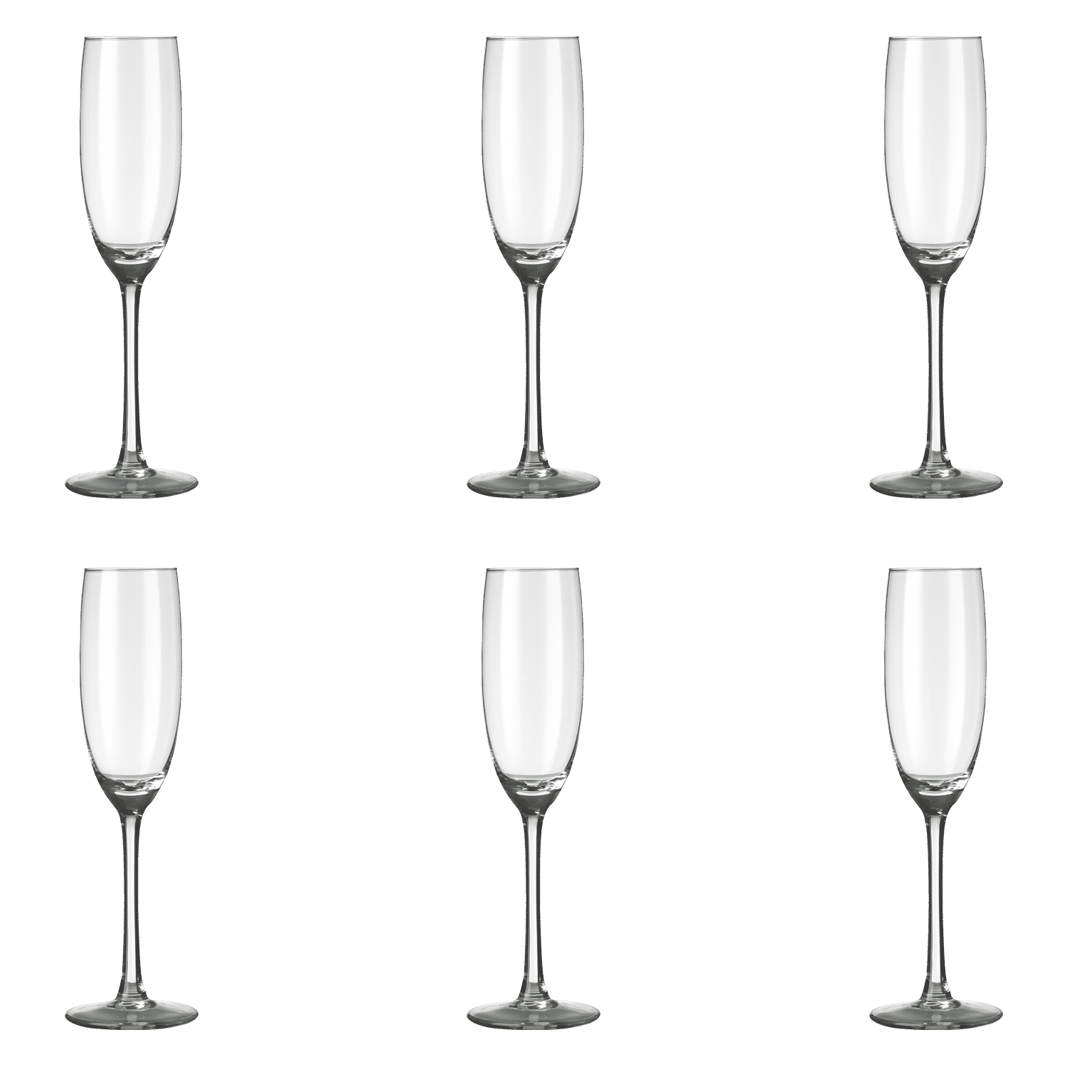 Royal Leerdam Plaza Champagneglas / Flute 19 Cl - 6 Stuks - Glazen.nl