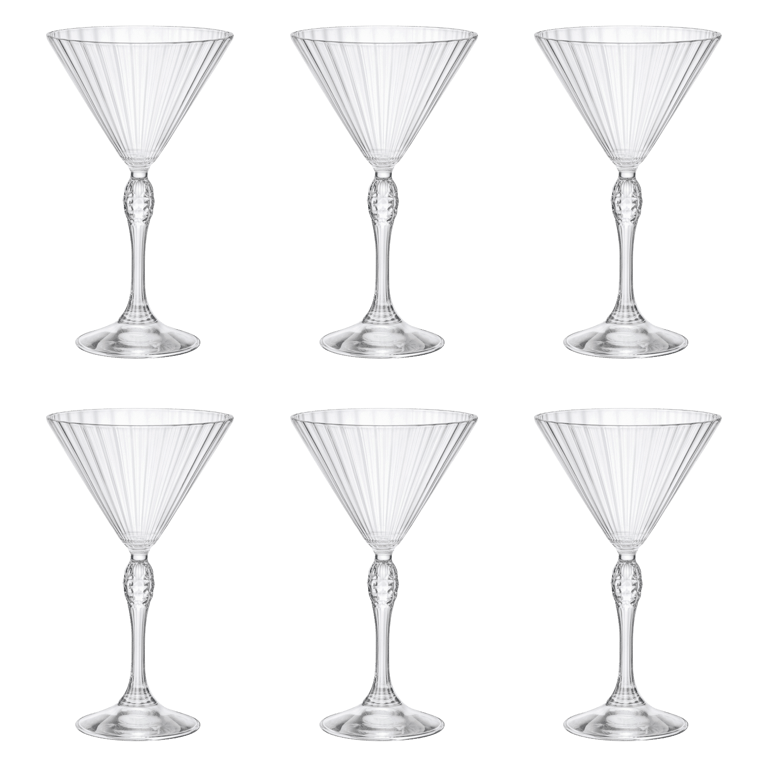 Bormioli Rocco America'20S Martiniglas 24,5 Cl - 6 Stuks - Glazen.nl