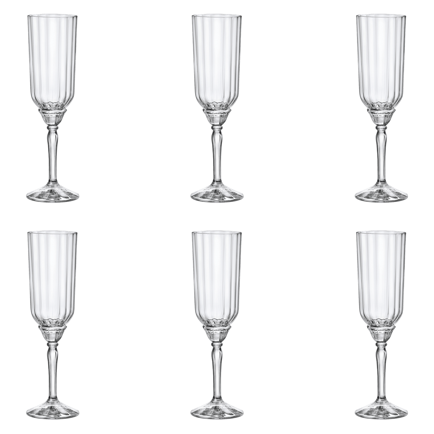 Bormioli Rocco Florian Kir Royal Champagneglas / Flute 21 Cl - 6 Stuks - Glazen.nl