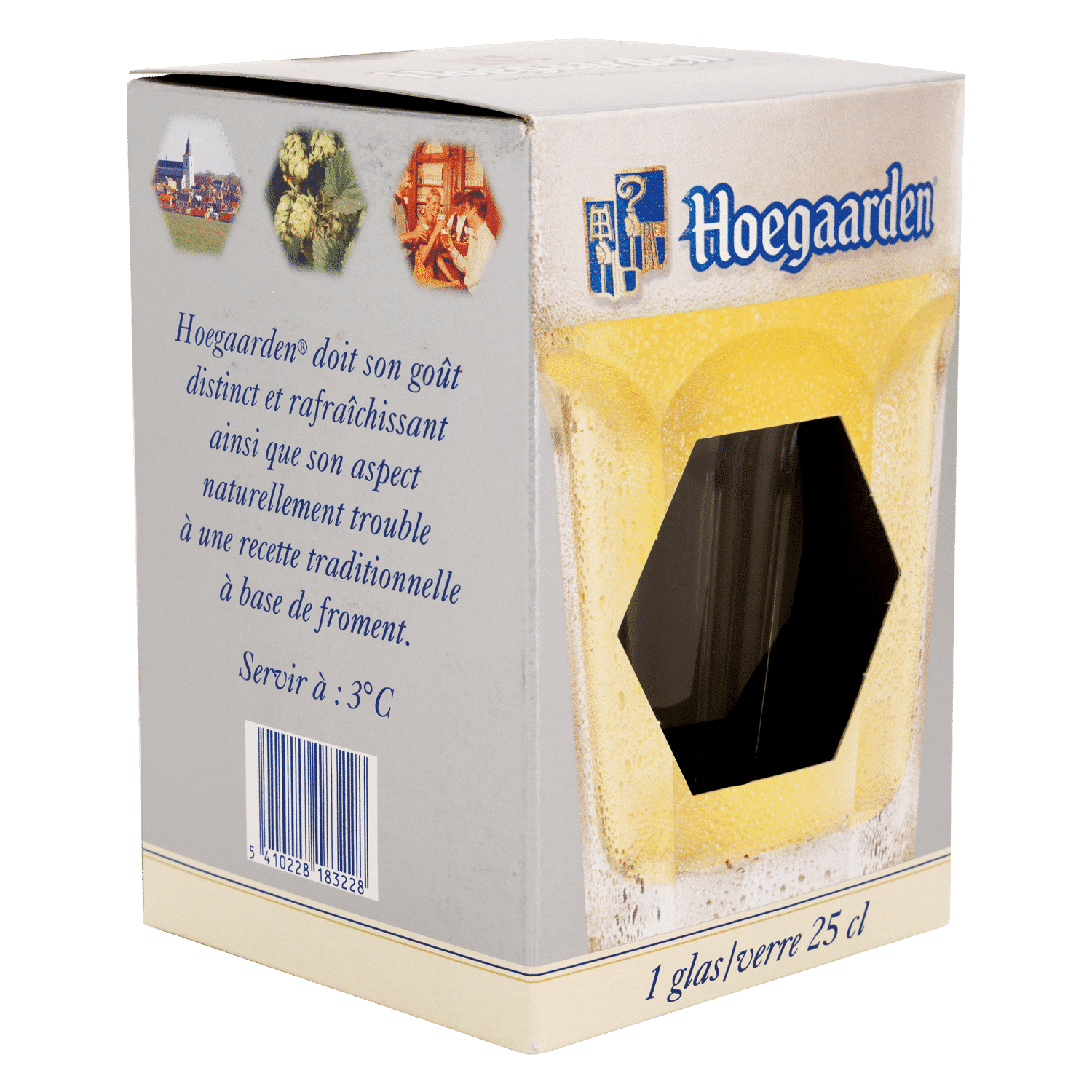 Hoegaarden Bierglas 25 Cl - Giftbox - Glazen.nl