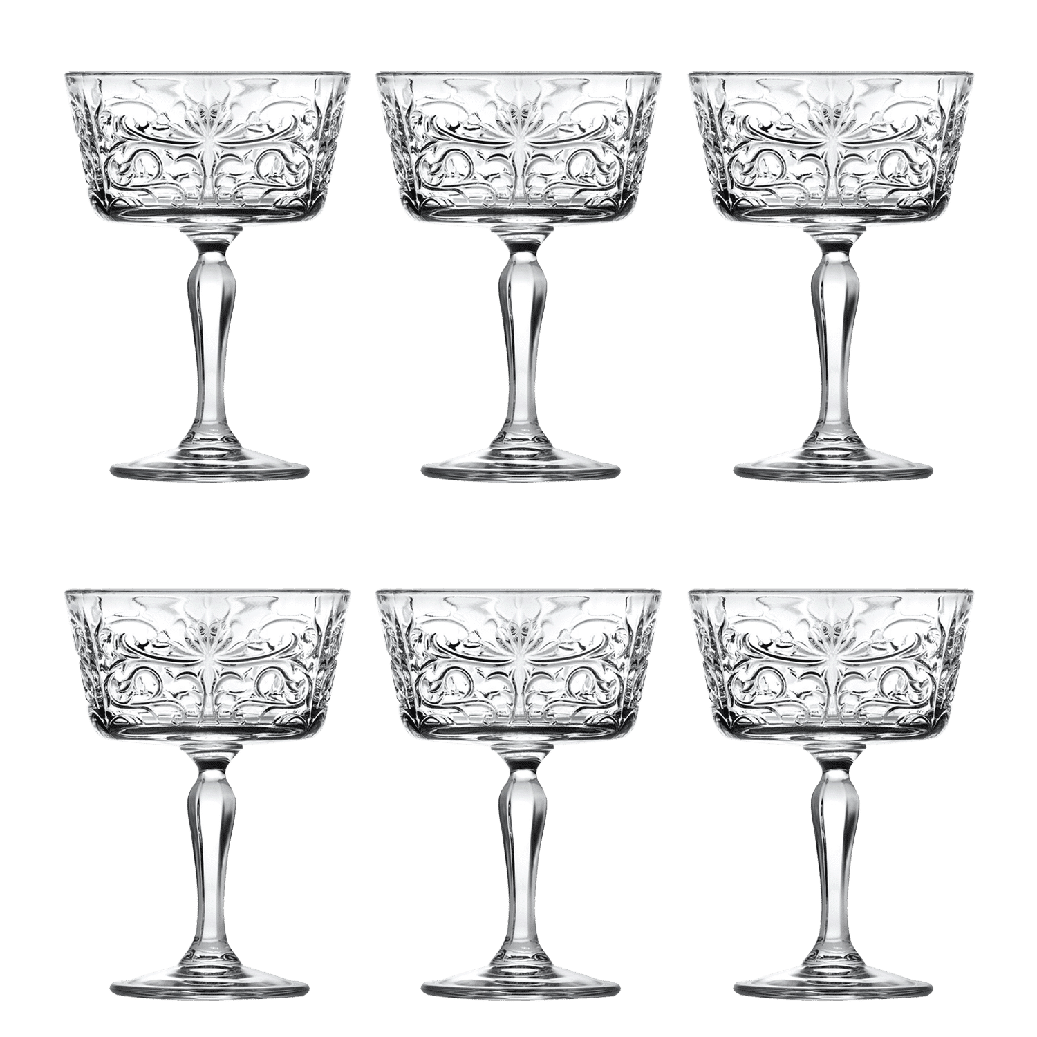 RCR Tattoo Champagneglas / Coupe 27 Cl - 6 Stuks - Glazen.nl